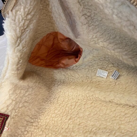 Gender Neutral Thick Wool Lined Leather Jacket - Repp, Ltd. - Picture 13 of 14